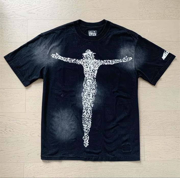 Футболка Hell-Star / hellstar t-shirt / оверсайз футболка M-L L-XL