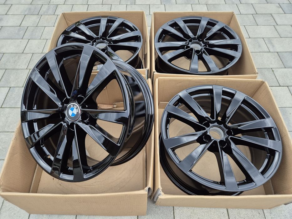 Felgi 19" 5x112 Mercedes OEM BMW Audi VW Skoda Cupra Mini Nowe Czarne | #A223C