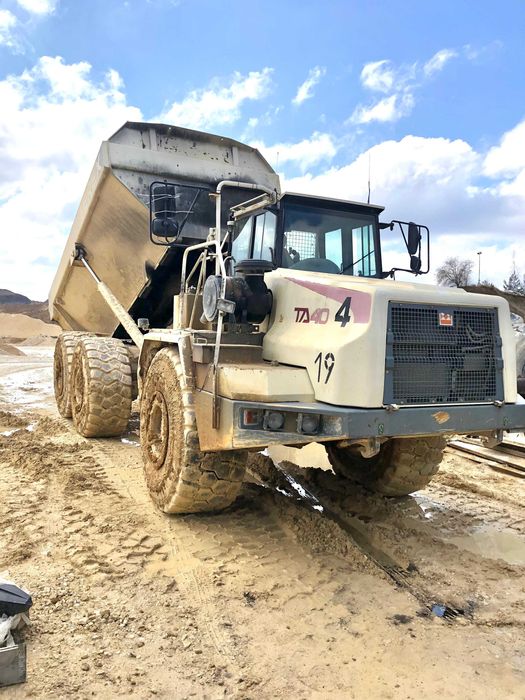 terex ta 40 wozidło przegubowe a 40 volvo bell moxy