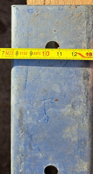 Podstawa słupa, kotwa wbijana 60x60x750mm