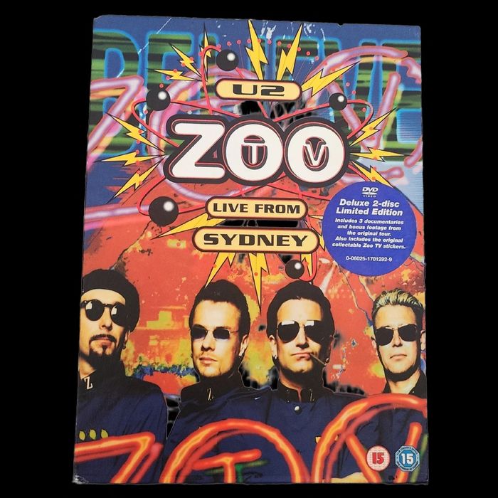 Lote 3 dvd's música U2