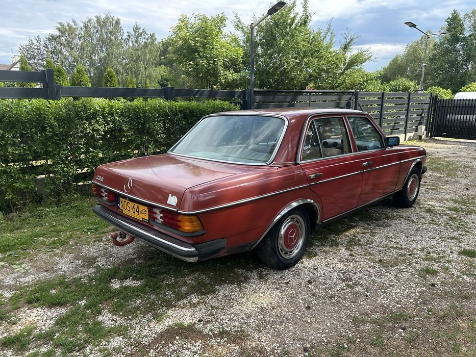 W123 sprowadzony z Niemiec- zarejestrowany