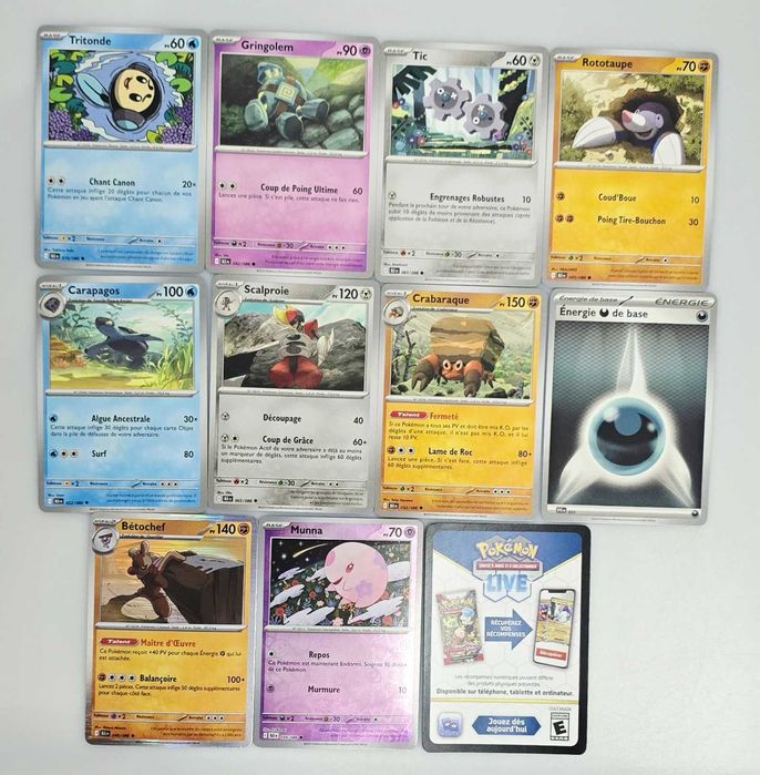 Pokemon TCG - Unys Mini Box - Mamando I Coupenotte - Niekompletne
