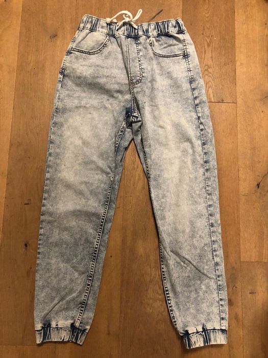 Jeansy jogger rozm 152 H&M