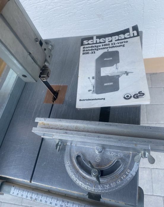 Ленточная пила, лобзик+ленточно-шлифовальный Scheppach 2 в 1. Германия