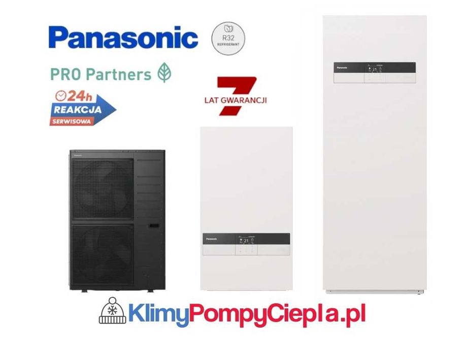 Pompa ciepła Panasonic T-Cap z montażem WXC12K3E8 / AXC12K3E8