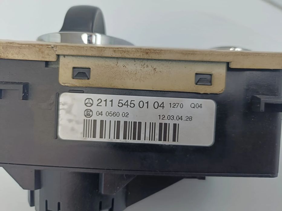 Botão / interruptor de luzes MERCEDES-BENZ Classe E (W211)