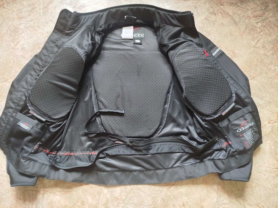 Мотокуртка текстильна літня сіточка Alpinestars з захистом S,M,XL