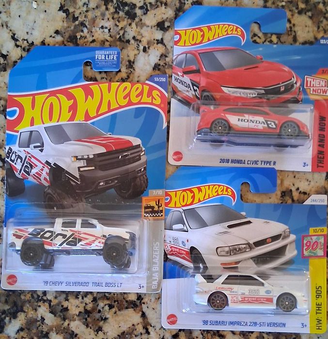 Hotwheels THs novos e selados