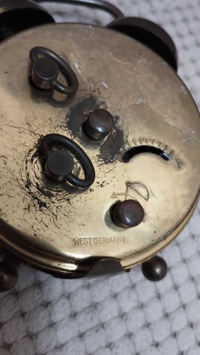 Старовинний будильник.Німеччина.West Gemeni.