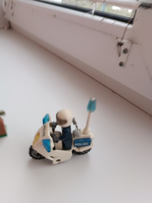 Конструктор Qman поліцейський мотоцикл