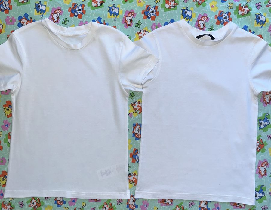 Біла футболка George 116;белая футболка George;футболки за две -350гр