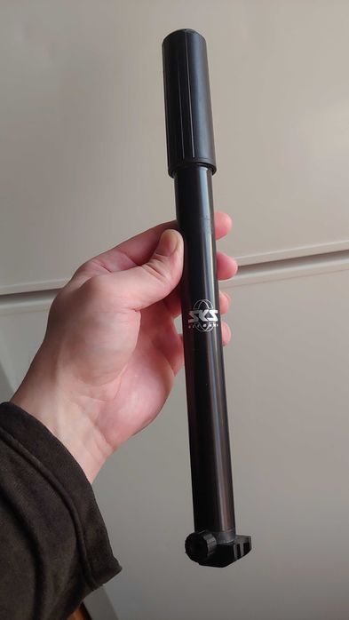 Насос SKS Germany велосипедный ручной легкий идеальное состояние