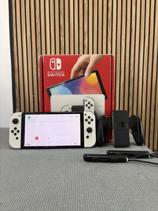 Nintendo Switch OLED 64GB com acessorios | Loja | Garantia