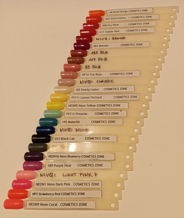 Zestaw lakierów hybrydowych + ozdoby Neonail ARStyle