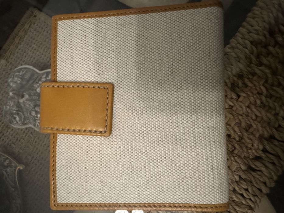 Gucci carteira nova pele  camel