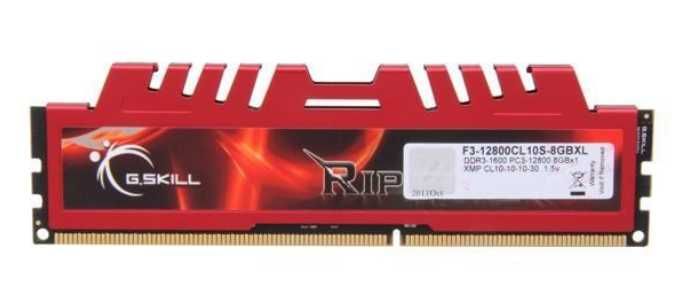 G.Skill 32GB DDR3 1600MHz – 4 Modules × 8GB64751082047491120