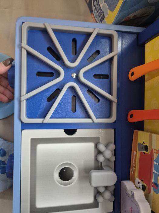 Zabawka drewniany zestaw kuchenny Blue Melissa&doug