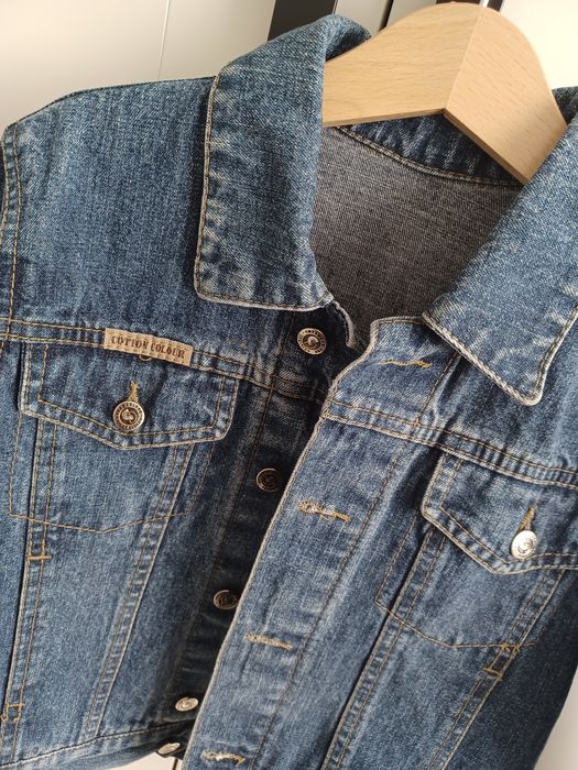 Kurtka jeansowa chłopięca 110/116