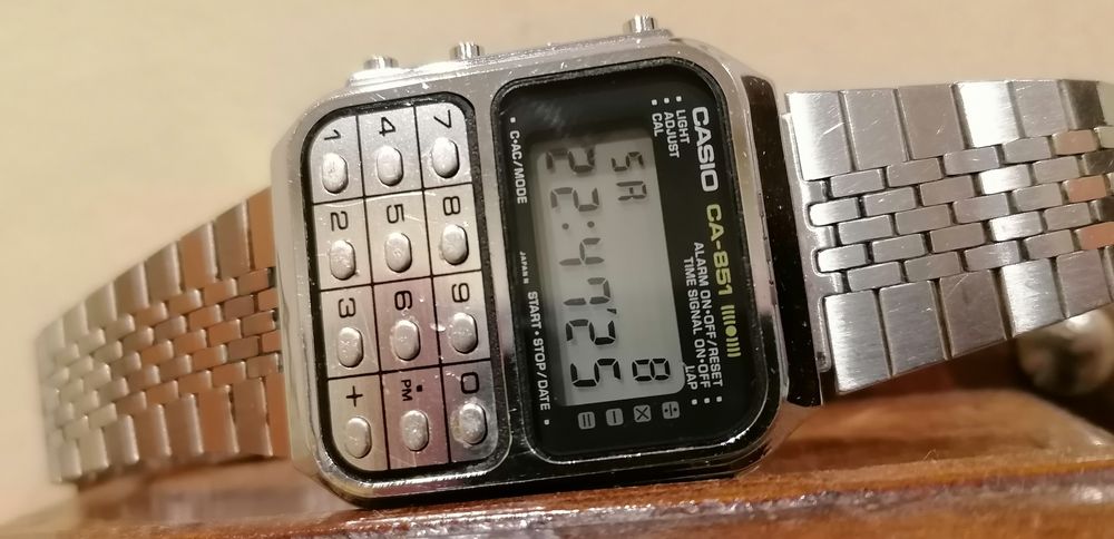 Casio ca-851 calculator vintage modelo mia raro