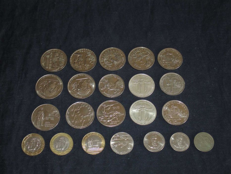 Moedas de Escudo Comemorativas Numismática