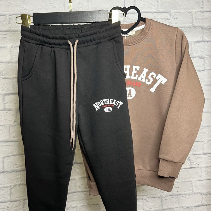 Новий теплий костюм для хлопчика та підлітка 116-164