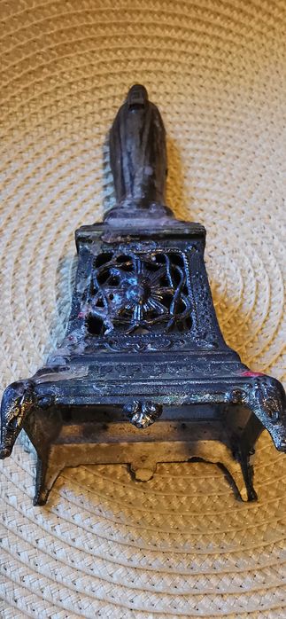 Figurka Matki Boskiej. Antyk. 100 % Oryginał. Cyna