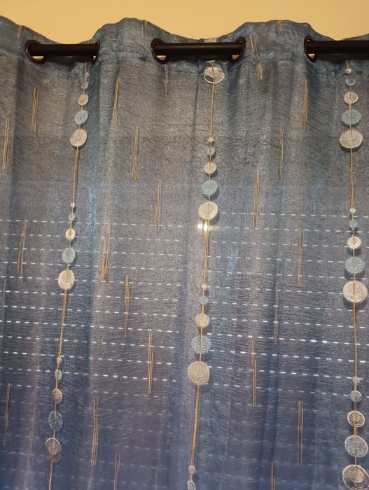 Cortinados de duas peças