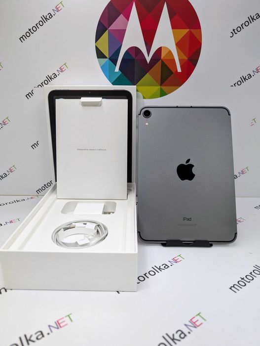 iPad mini 6 2021 64GB Wi-Fi+LTE Space Gray 97% 93 цикла MDM Motorolkanet