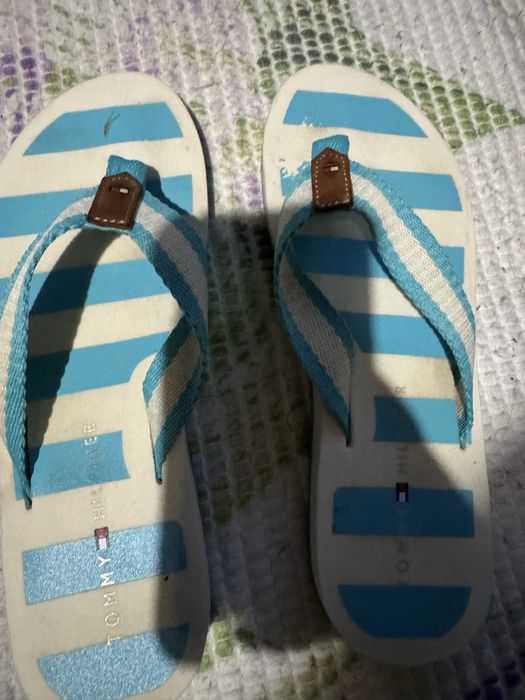 Klapki 2 sztuki tommy hilfiger