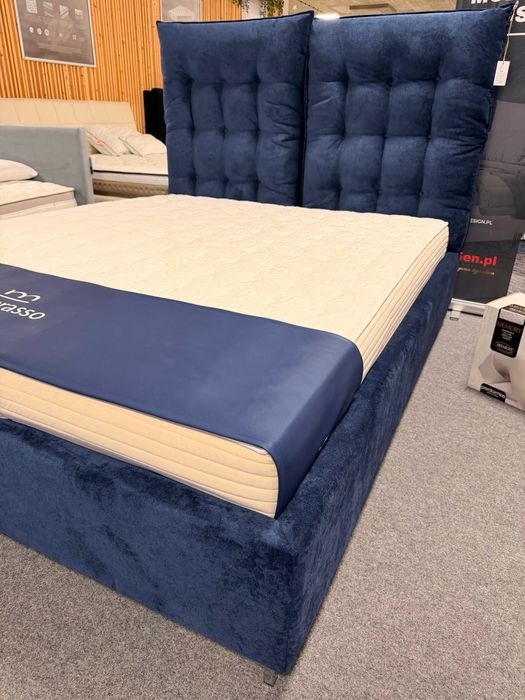 Łóżko REGULOWANE 160x200 ramowe z pojemnikiem