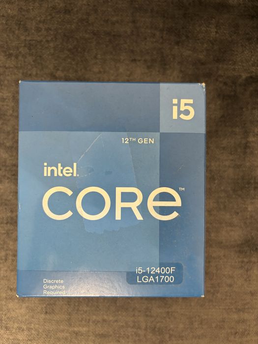 Vendo processador I5-12400F