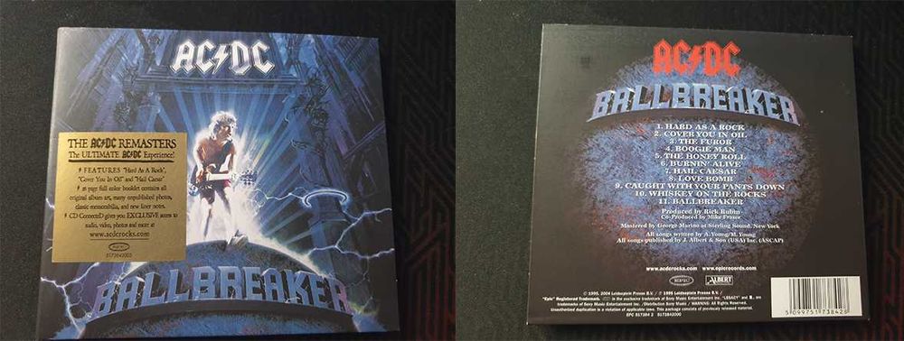 Coleccao musica CD ACDC