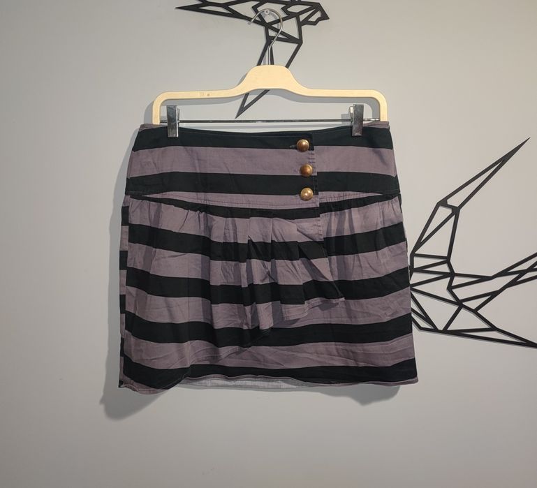 Pasiasta krótka spódniczka Cropp M