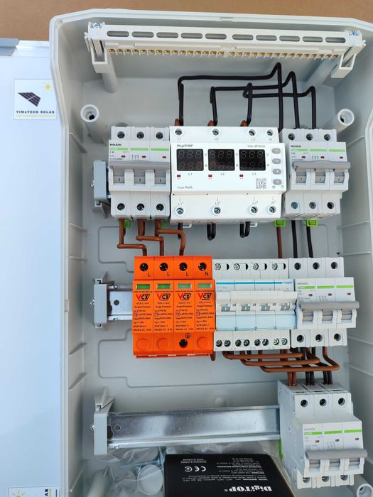 Готовий щиток захисту інвертора 3 фази/ Deye 12...30 кВт AC