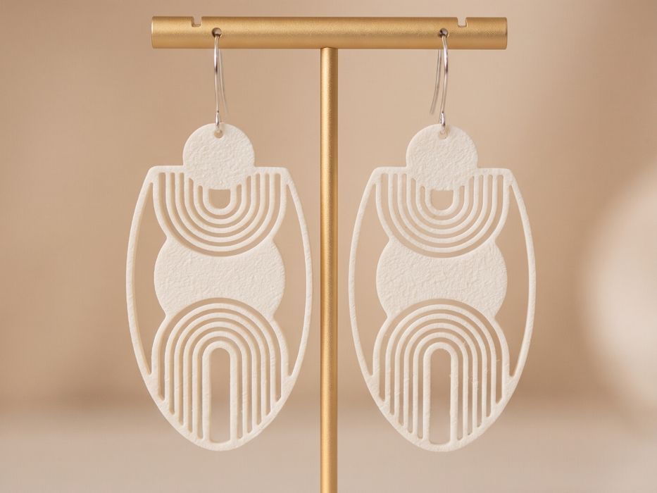 Brincos de ouro Boucles oreilles 704