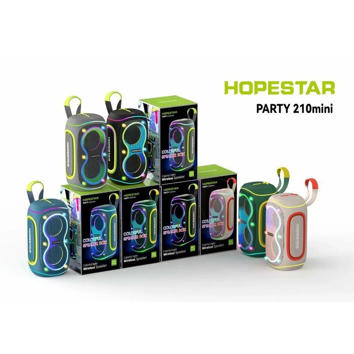 HOPESTAR Party 210 Mini 4000mAh 30W Bluetooth колонка LED