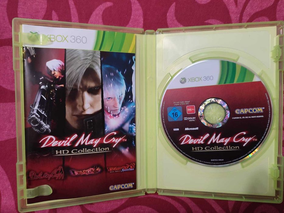 Xbox 360 Devil May Cry HD collection