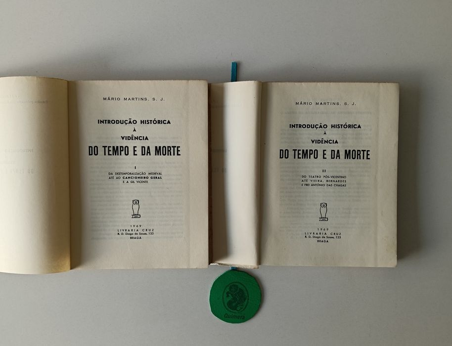 Introdução histórica à vidência-Do tempo e da morte - 2 volumes