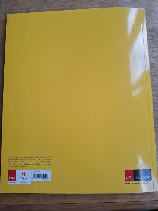 Caderno do Aluno - Dúvida Metódica Filosofia 11° Ano
Usado
Apontamentos a lápis foram apagados