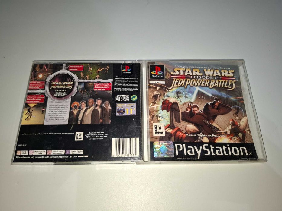 Star Wars Episode I Jedi Power Battles - Sony PS1 PSX