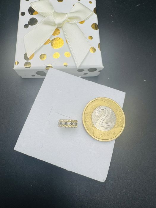Nowy zloty charms proba 585 waga 1,05g