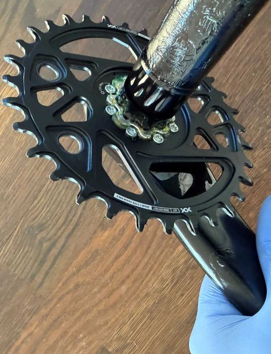 Korba Sram XX Eagle 32T Dub z pomiarem mocy Quark, 165mm