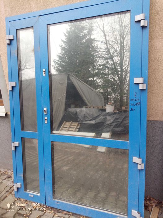 Okna drzwi aluminiowe / plastikowe