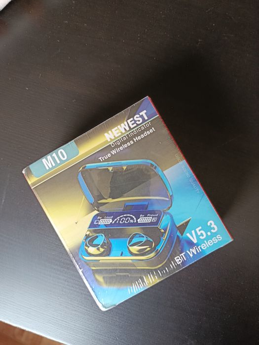 EarPhones M10 V5.3 Bluetooth Wireless