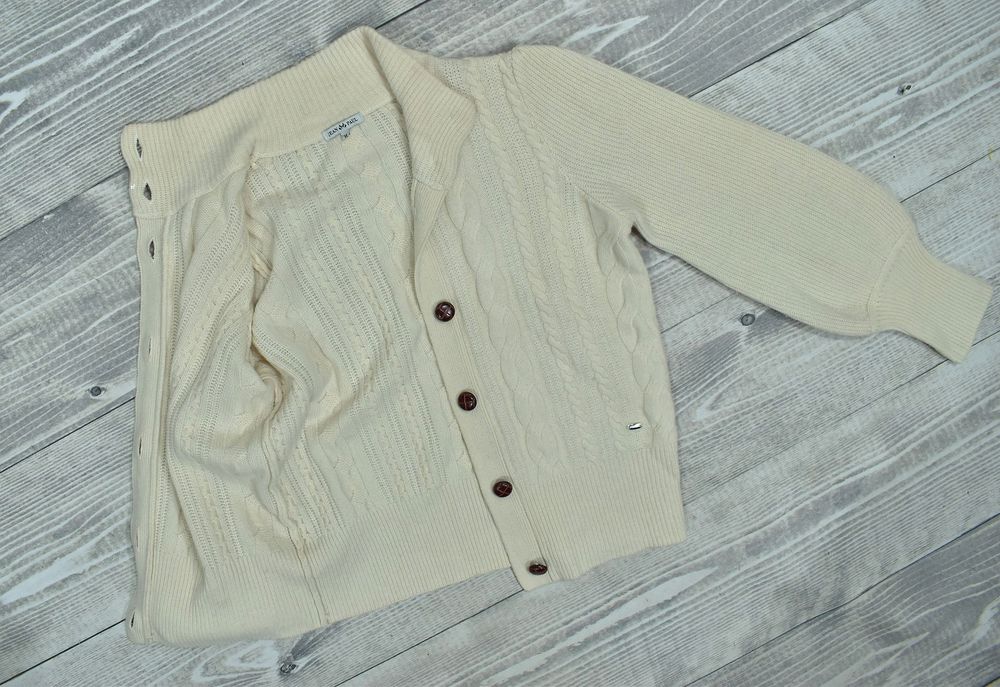 Jean Paul Amabell Wełniany Sweter Damski Kardigan M