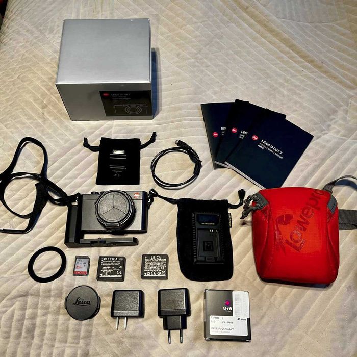 Leica D-Lux 7, FV23, bogaty zestaw
