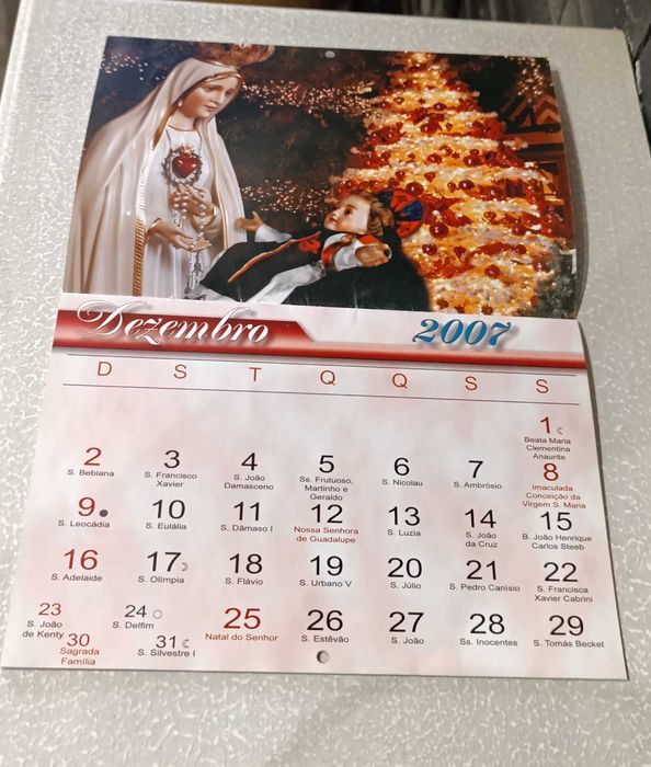 Postais de Várias datas importantes do Santuário de Fátima  - 4 + 1