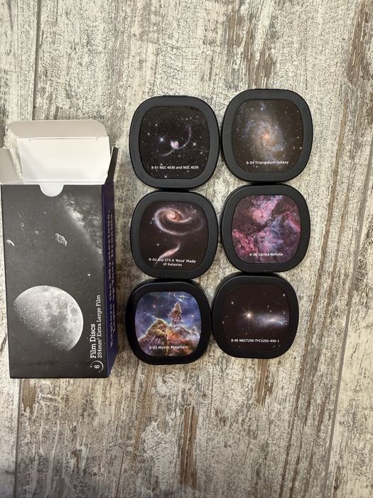 Набір слайдів для галактичного проєктора Ainael / Nebula Galaxy Projector (6 дисків)