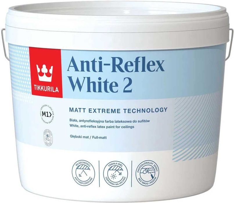Farba Tikkurila Anti Reflex White 2 10L